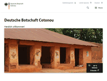 Tablet Screenshot of cotonou.diplo.de