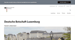 Desktop Screenshot of luxemburg.diplo.de