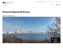 Tablet Screenshot of eriwan.diplo.de