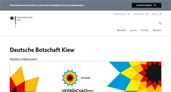 Desktop Screenshot of kiew.diplo.de