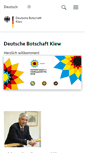 Mobile Screenshot of kiew.diplo.de