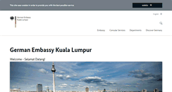 Desktop Screenshot of kuala-lumpur.diplo.de