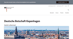 Desktop Screenshot of kopenhagen.diplo.de