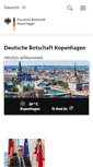 Mobile Screenshot of kopenhagen.diplo.de