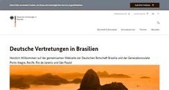 Desktop Screenshot of brasil.diplo.de