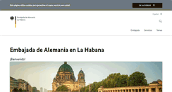 Desktop Screenshot of havanna.diplo.de