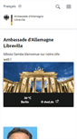 Mobile Screenshot of libreville.diplo.de