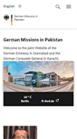 Mobile Screenshot of pakistan.diplo.de
