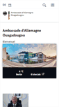 Mobile Screenshot of ouagadougou.diplo.de