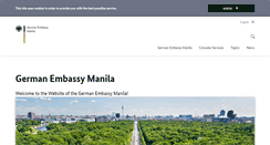 Desktop Screenshot of manila.diplo.de