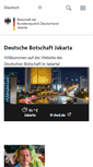 Mobile Screenshot of jakarta.diplo.de