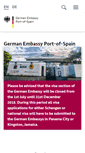 Mobile Screenshot of port-of-spain.diplo.de