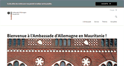 Desktop Screenshot of nouakchott.diplo.de