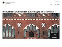 Tablet Screenshot of nouakchott.diplo.de